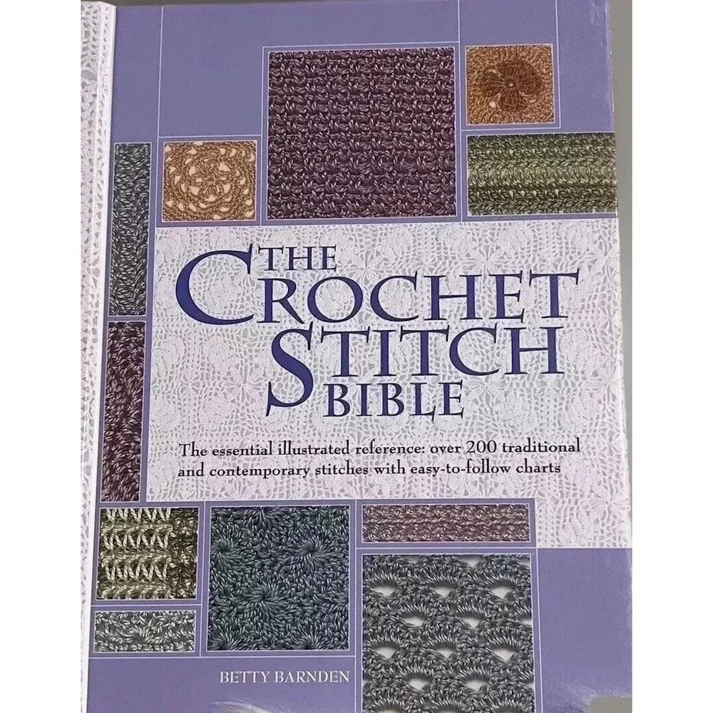 Crochet‎ Stitch Bible The Essential Illustrated Reference Stitches Betty Barnden